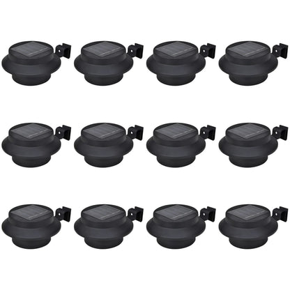 6X Außenlampe Sonnenlichtset Zaunlicht Dachrinne-Licht