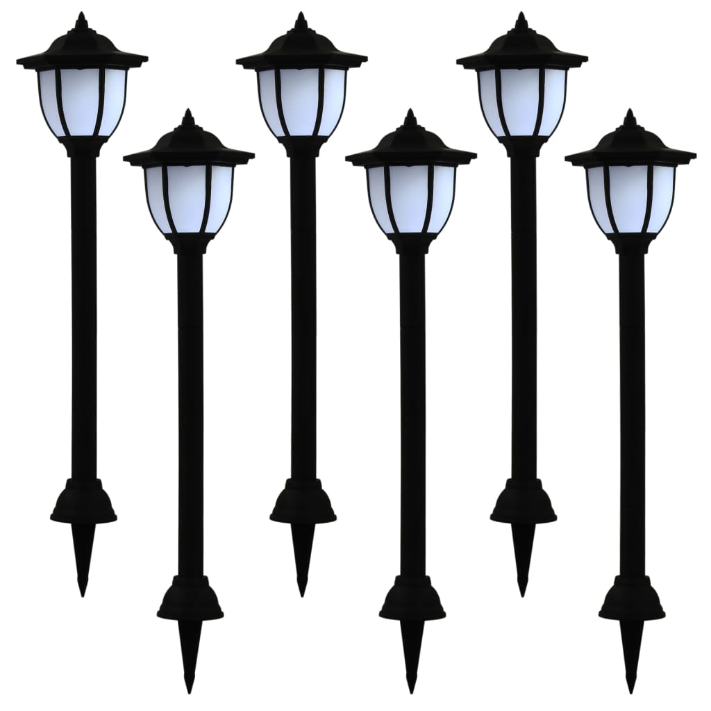Outdoor Solarleuchten 3 Stück Led Schwarz