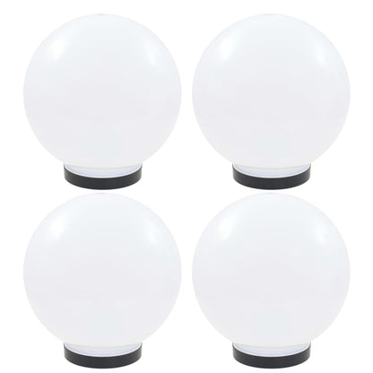 Led-Gartenleuchten 2 Stk. Kugelförmig Pmma