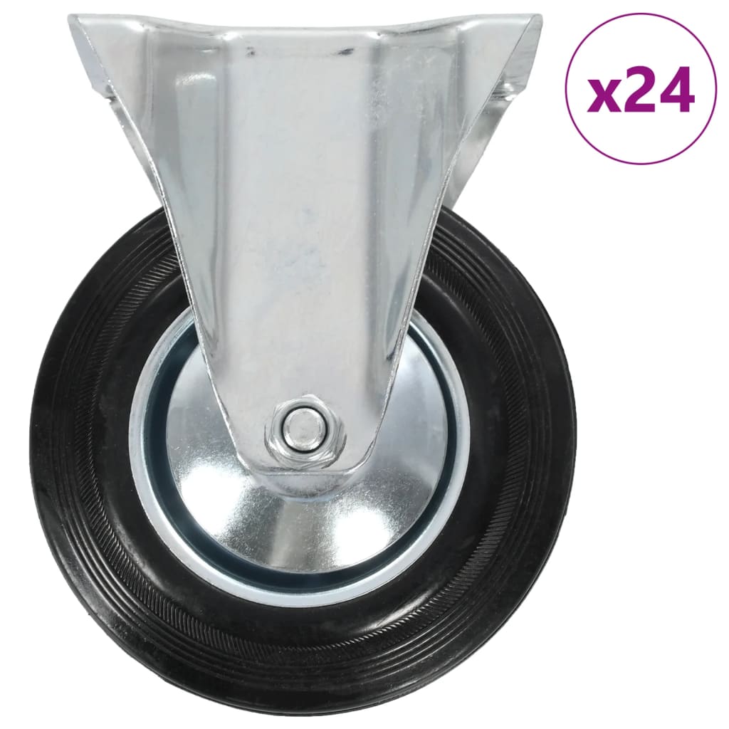 24 Stk. Bockrollen 160 Mm