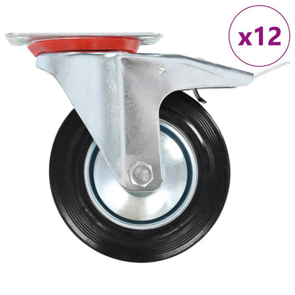 12 Stk. Lenkrollen 160 Mm