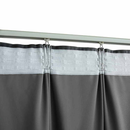 Verdunkelungsvorhang Mit Haken Samt 290 X 245 Cm