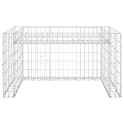 Rasenmäher-Garage Mit Hochbeet 110X80X60 Cm Stahldraht