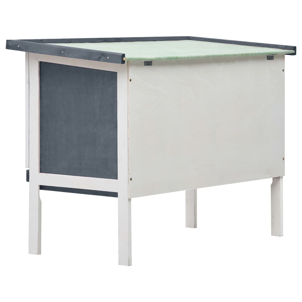 Kaninchenstall 1 Ebene Holz