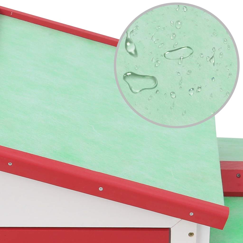 Großer Kaninchenstall 145X45X84 Cm Holz