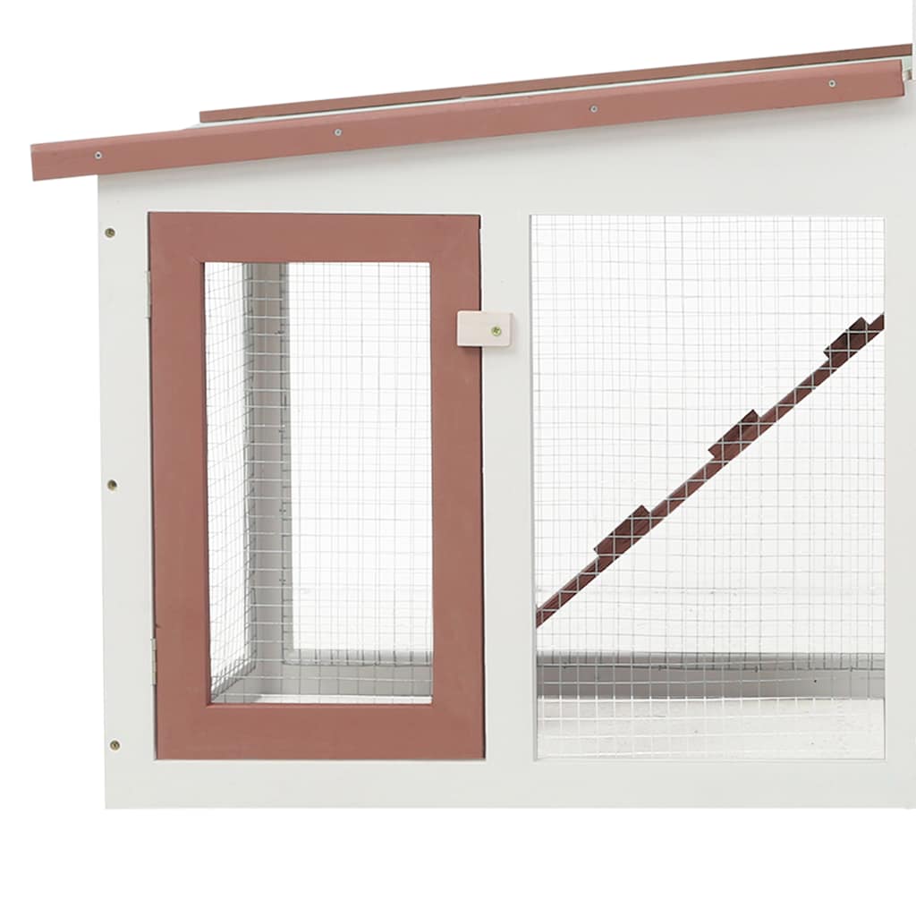 Großer Kaninchenstall 201X45X85 Cm Holz