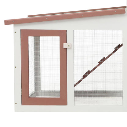 Großer Kaninchenstall 201X45X85 Cm Holz