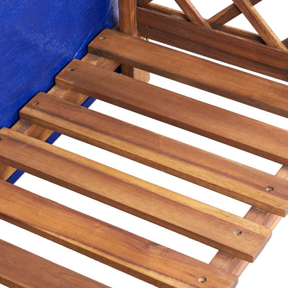Kaminholzregal 105X38X115 Cm Akazie Massivholz