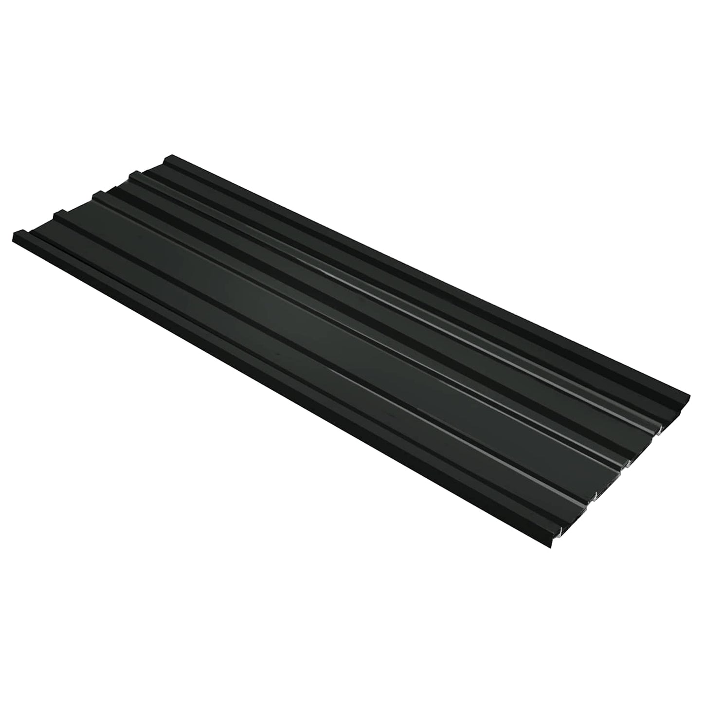 Dachpaneel 12 Pcs 129 X 45 Cm Verzinkter Stahl