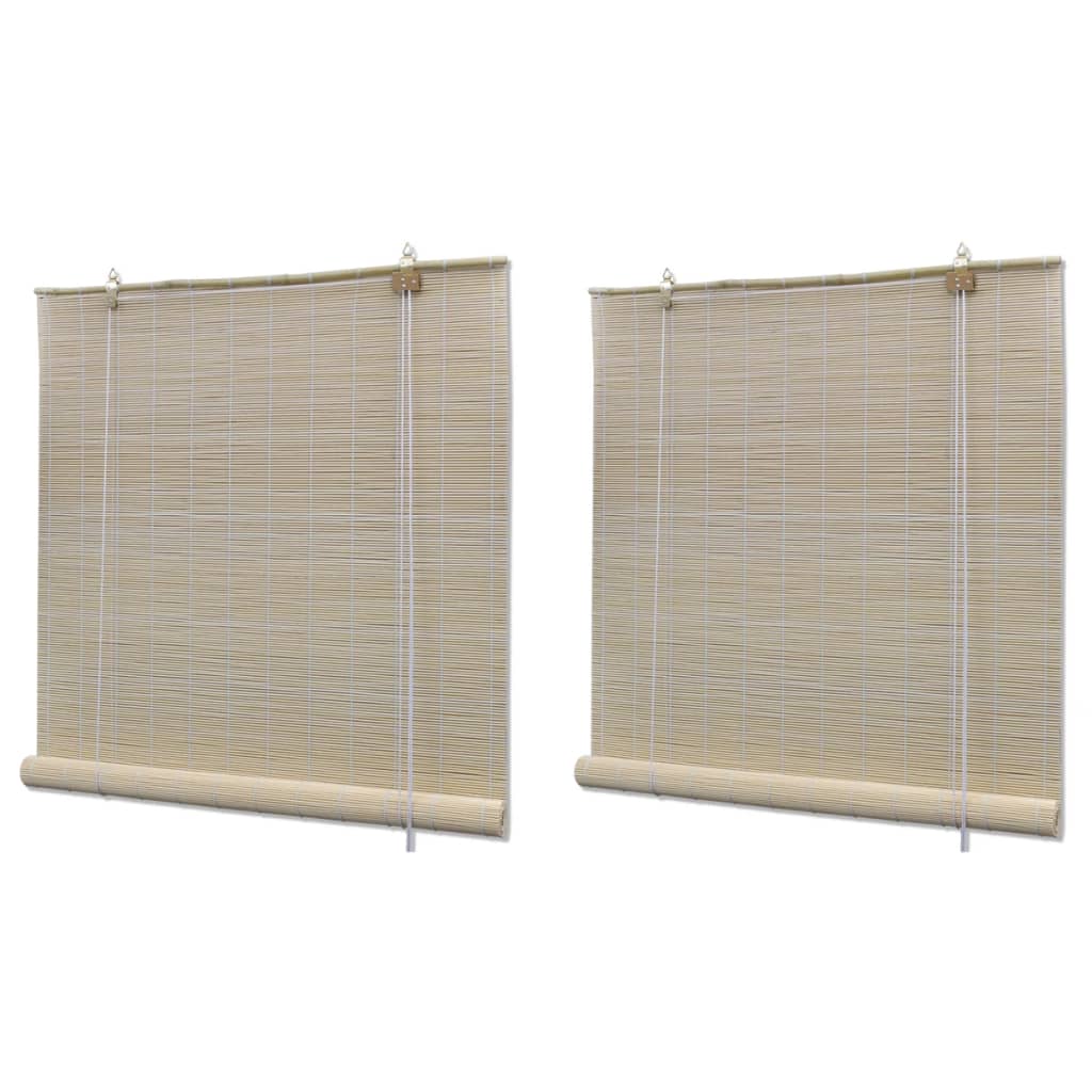 Bambusrollos Natur 4 Stk. 120X160 Cm