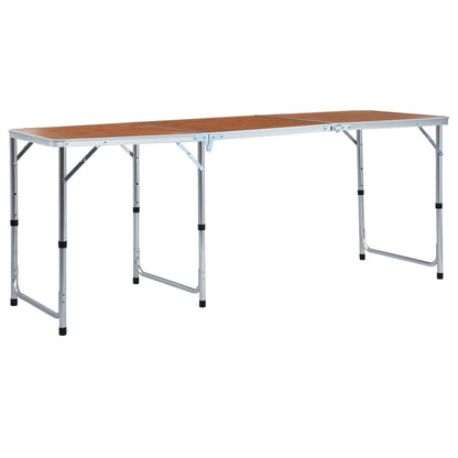 Klappbarer Campingtisch Aluminium