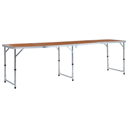 Klappbarer Campingtisch Aluminium