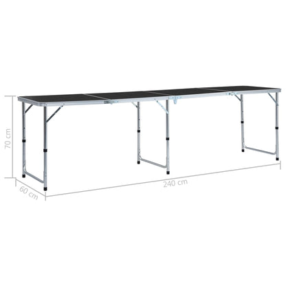 Klappbarer Campingtisch Aluminium