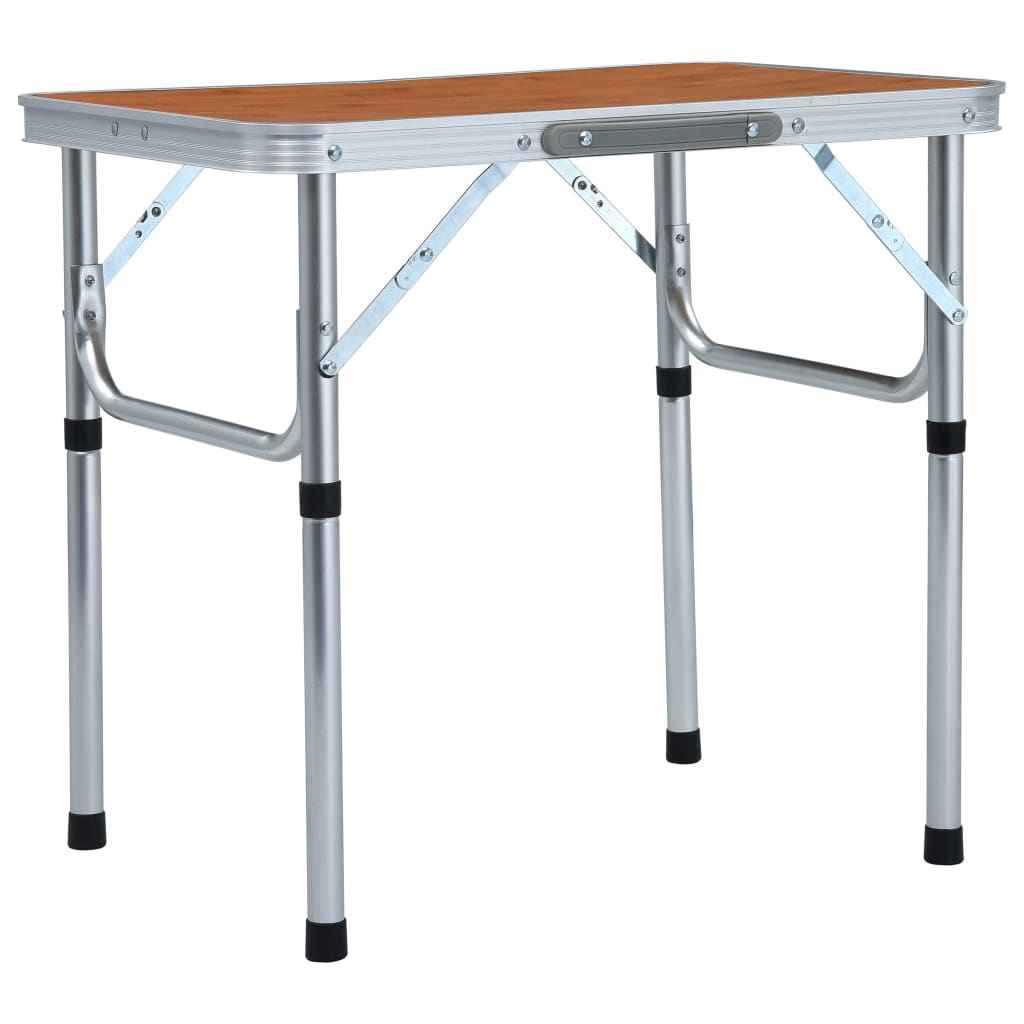Klappbarer Campingtisch Aluminium 60X45 Cm