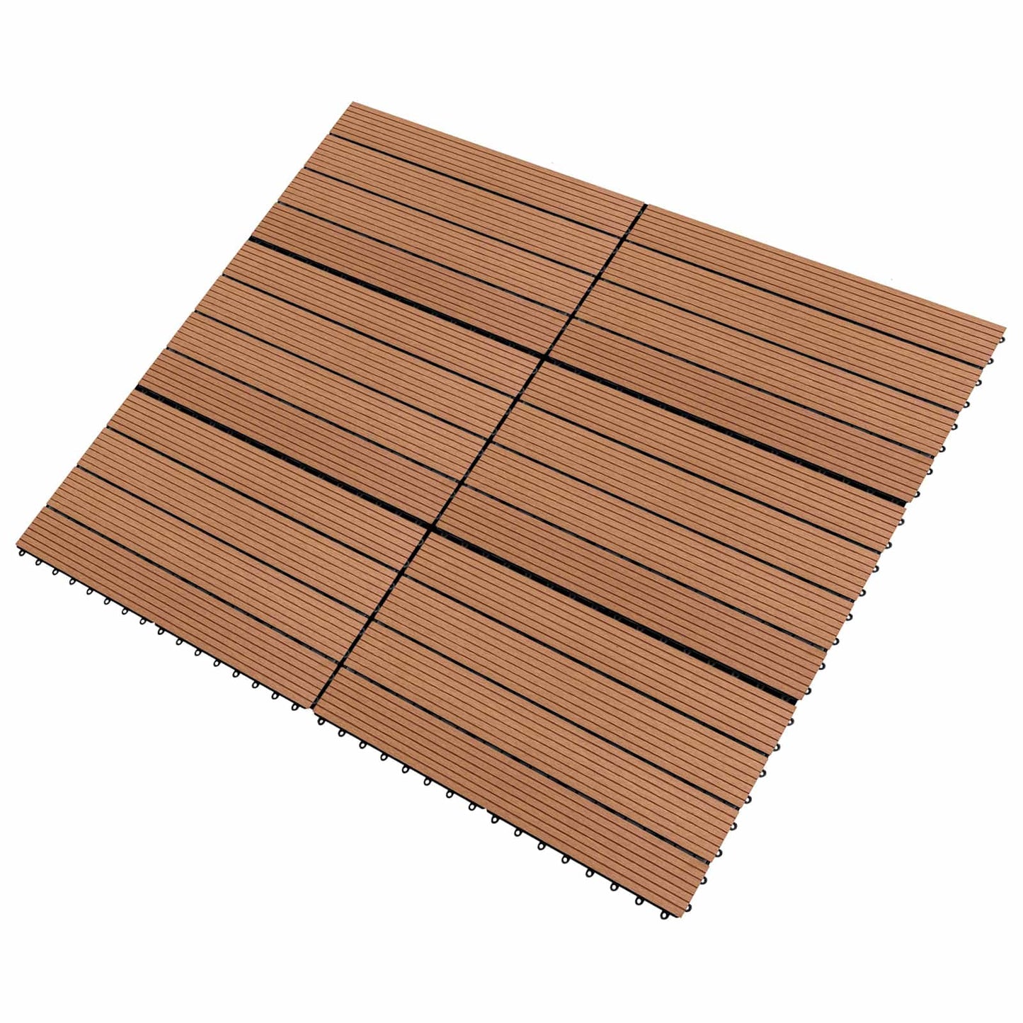 Terrassenfliese 6 Pcs 60 X 30 Cm Wpc