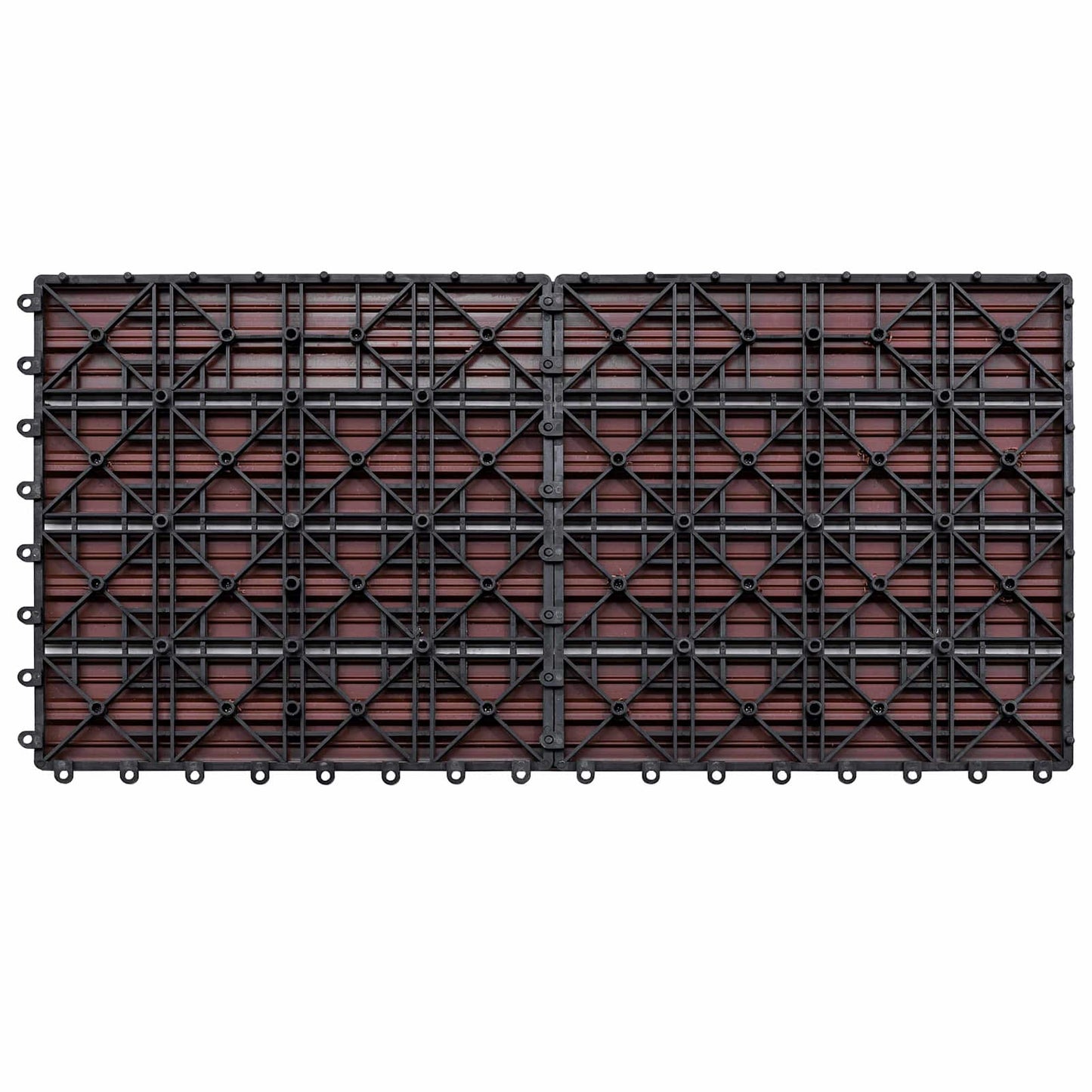 Terrassenfliese 6 Pcs 60 X 30 Cm Wpc