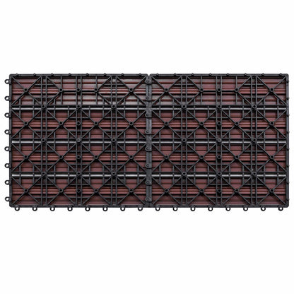 Terrassenfliese 6 Pcs 60 X 30 Cm Wpc
