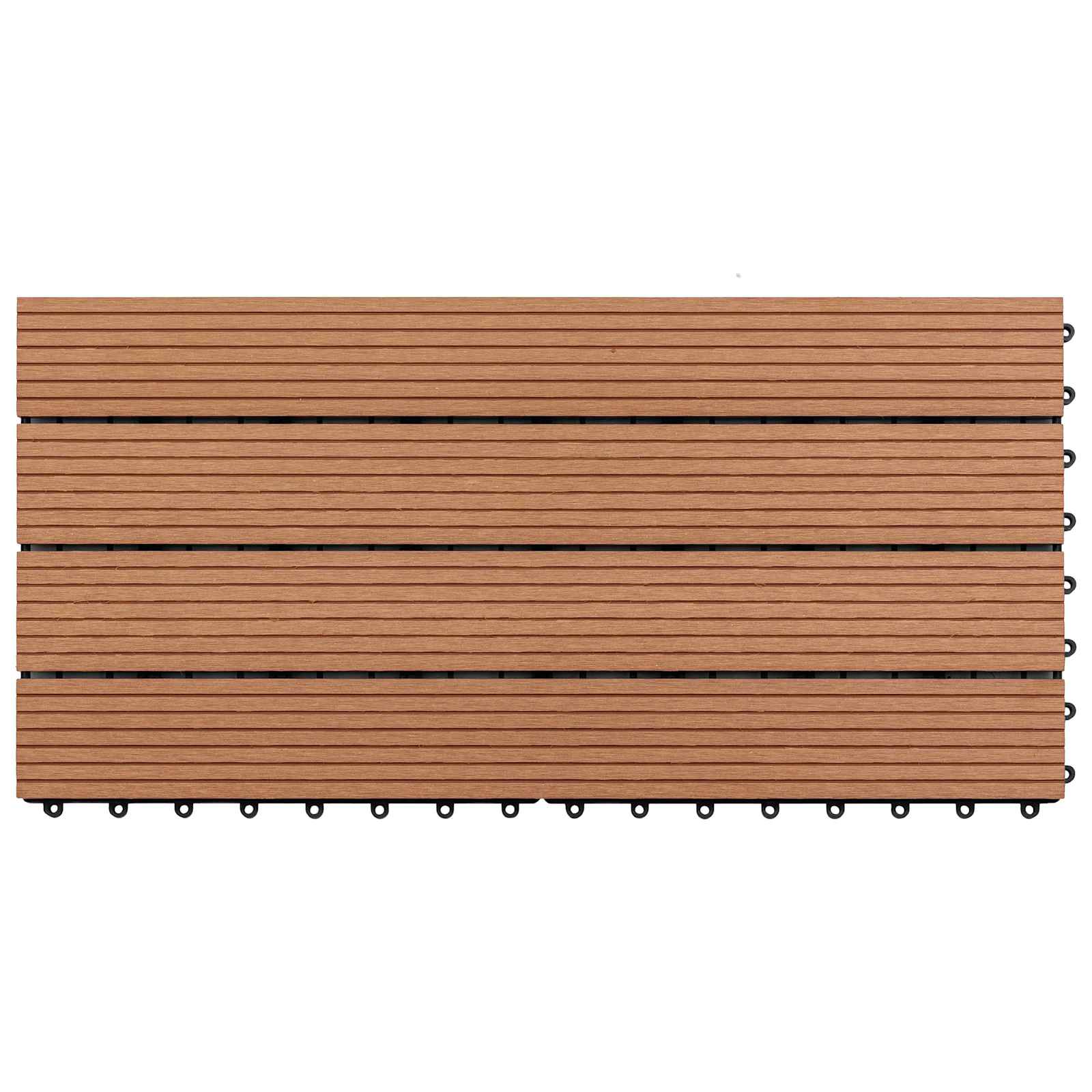 Terrassenfliese 6 Pcs 60 X 30 Cm Wpc