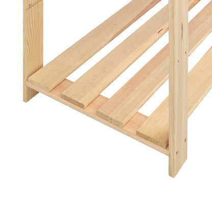 Lagerregale 5 Böden 2 Stk. 170X38X170Cm Massivholz Kiefer 500Kg