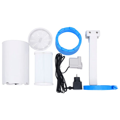 Pool Einhängeskimmer Und Pumpe Mit Adapter 16 Cm Kunststoff