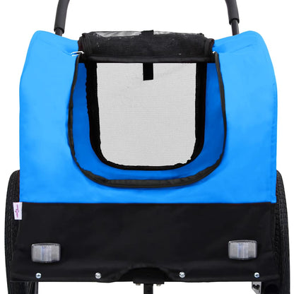 2-In-1 Fahrradanhänger Für Hunde Und Buggy
