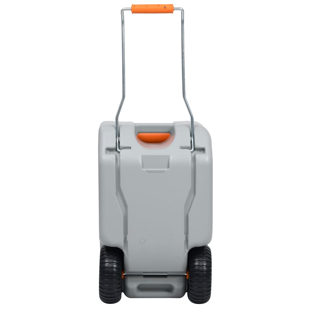 Camping-Wassertank Mit Rollen 25 L Grau