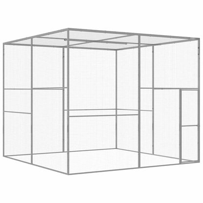 Katzenkäfig 6X1,5X1,5 M Verzinkter Stahl