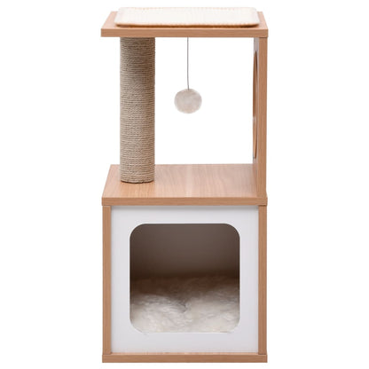 Katzen-Kratzbaum Mit Sisal-Kratzmatte 60 Cm