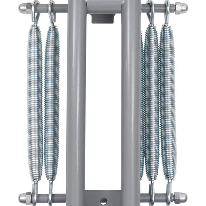 Bauchtrainer In L-Form Mit Elastischen Bändern