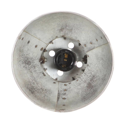 Wandlampe Industriestil N 45X25 Cm E27 Silber