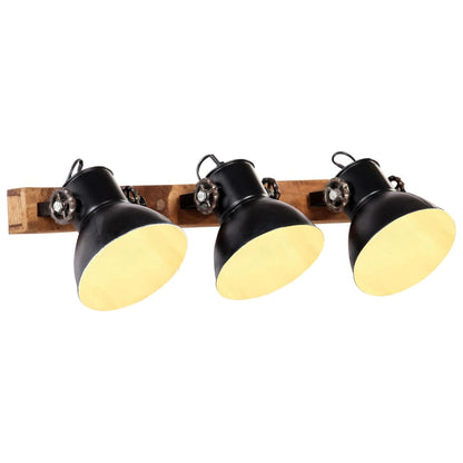 Wandlampe Industriestil 45X25 Cm E27 Schwarz