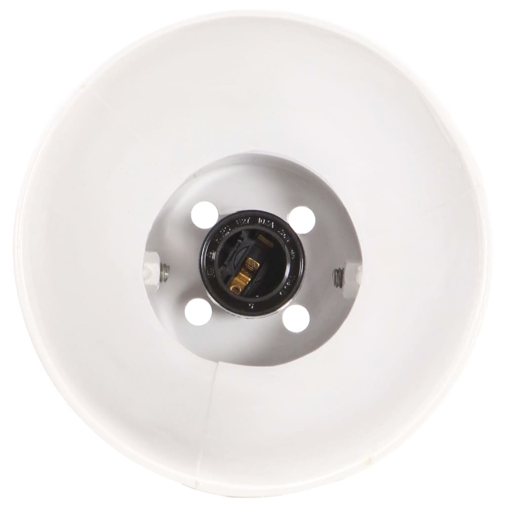 Wandlampe Industriestil 65X25 Cm E27 Weiß