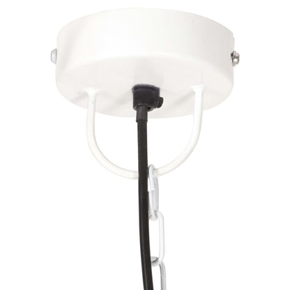 Hängelampe Industriestil 25 W Rund 30 Cm E27 Weiß