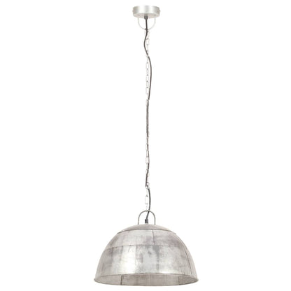 Hängelampe Vintage Industriestil 25 W N Rund 41 Cm E27 Silber