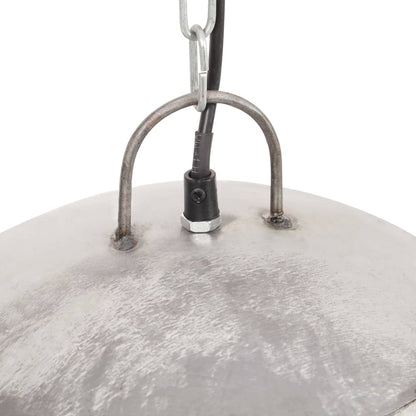 Hängelampe Vintage Industriestil 25 W N Rund 41 Cm E27 Silber