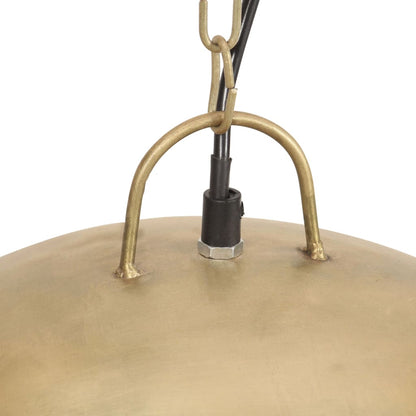 Hängelampe Vintage Industriestil 25 W Rund 41 Cm E27 Messing