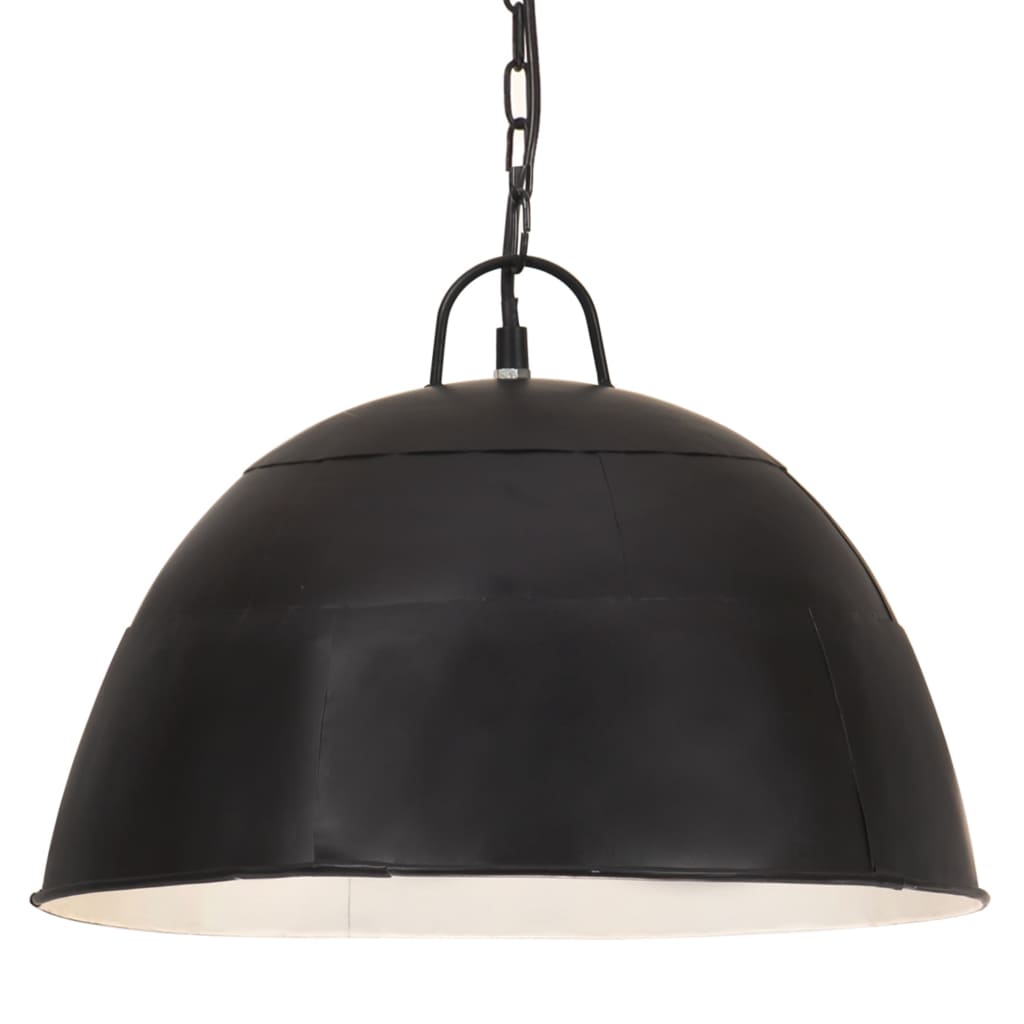 Hängelampe Vintage Industriestil 25 W Rund 31 Cm E27 Schwarz