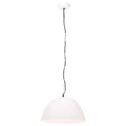 Hängelampe Vintage Industriestil 25 W Rund 41 Cm E27 Weiß