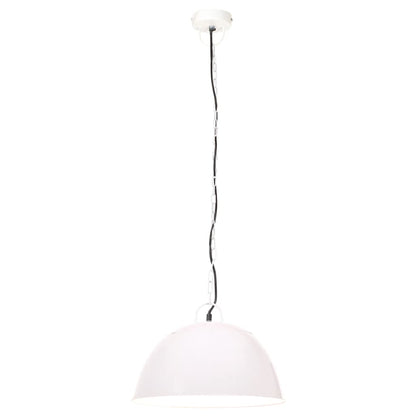 Hängelampe Vintage Industriestil 25 W Rund 41 Cm E27 Weiß