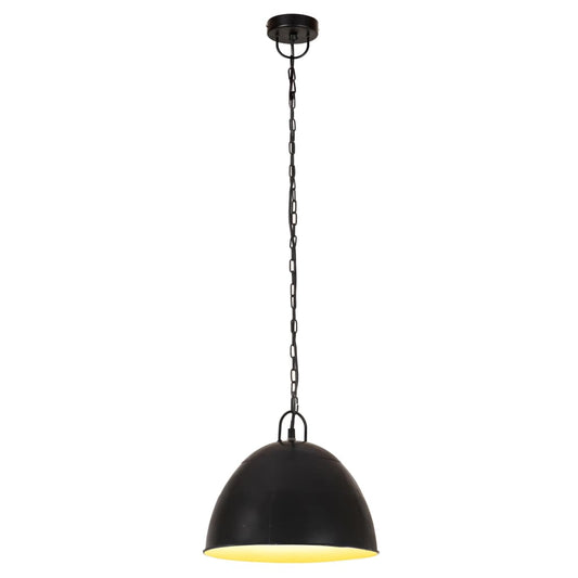 Hängelampe Vintage Industriestil 25 W Rund 31 Cm E27 Schwarz