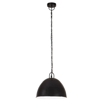 Hängelampe Vintage Industriestil 25 W Rund 31 Cm E27 Schwarz