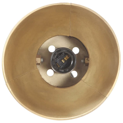 Schreibtischlampe Industriestil Messing Rund 58X18X90 Cm E27 Creme