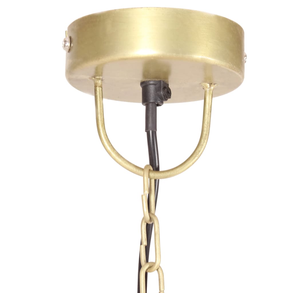 Hängelampe Industriestil 25 W Rund 42 Cm E27 Messing