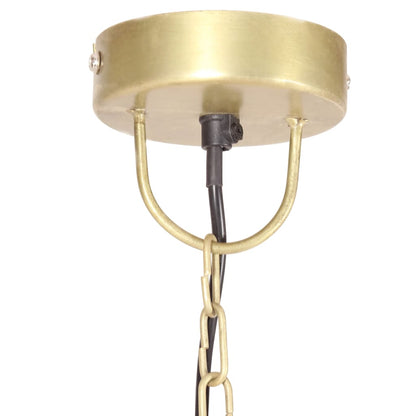 Hängelampe Industriestil 25 W Rund 42 Cm E27 Messing