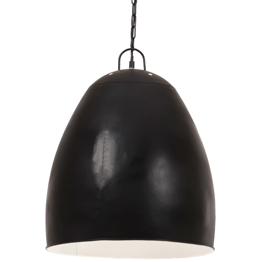 Hängelampe Industriestil 25 W Rund 42 Cm E27 Schwarz