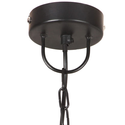Hängelampe Industriestil 25 W Rund 42 Cm E27 Schwarz