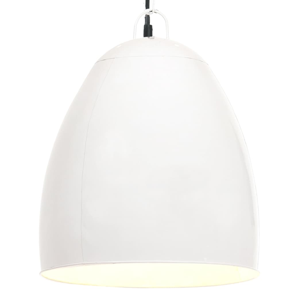 Hängelampe Industriestil 25 W Rund 32 Cm E27 Weiß