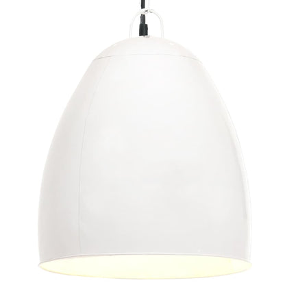 Hängelampe Industriestil 25 W Rund 32 Cm E27 Weiß