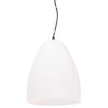 Hängelampe Industriestil 25 W Rund 32 Cm E27 Weiß