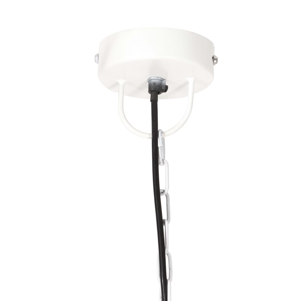 Hängelampe Industriestil 25 W Rund 32 Cm E27 Weiß